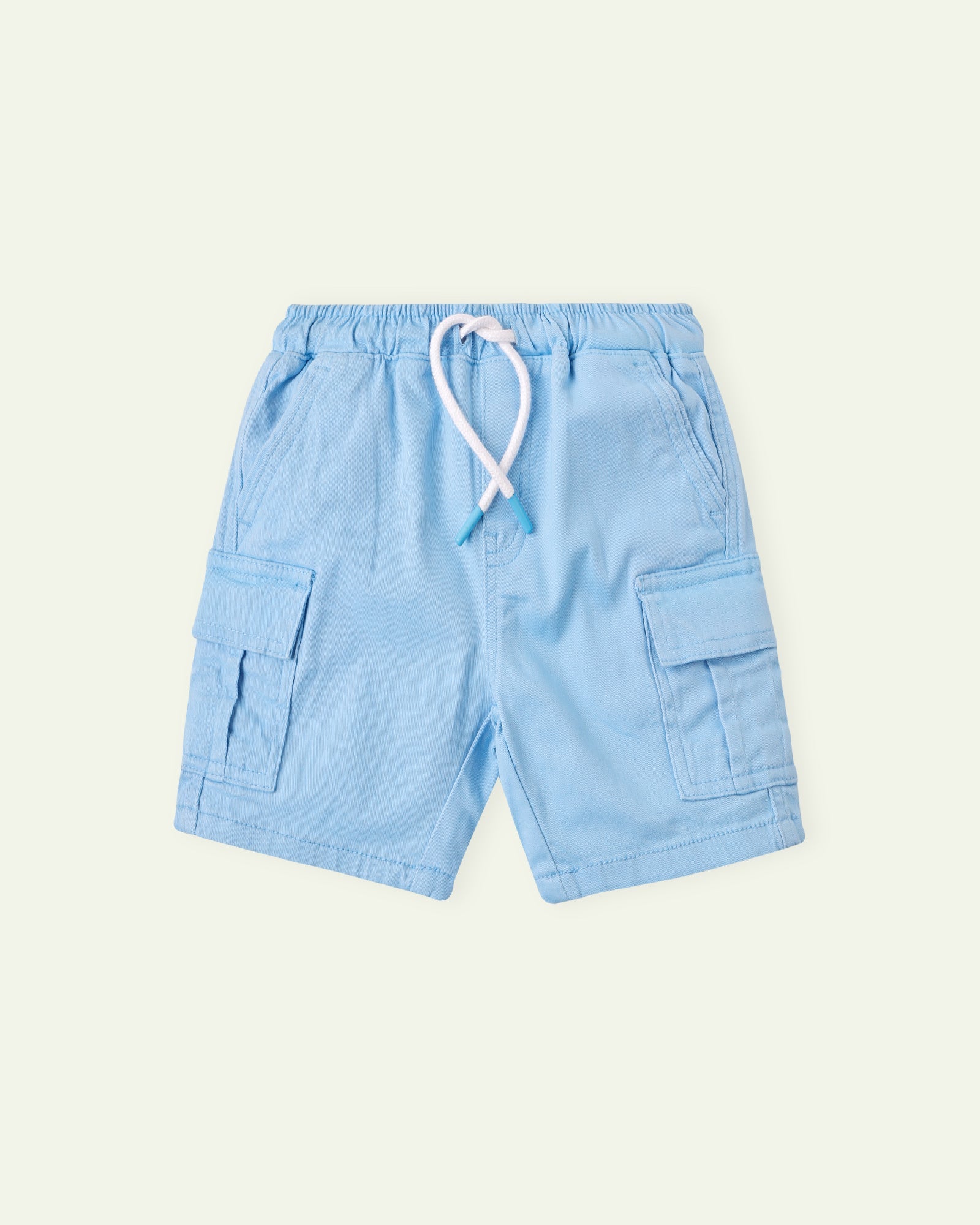 Blue Cargo Shorts