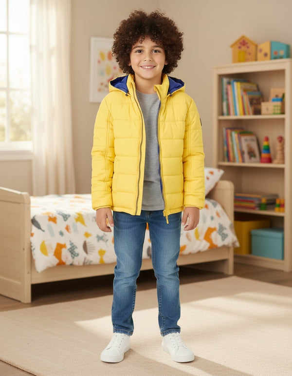Yellow Puffer Jacket