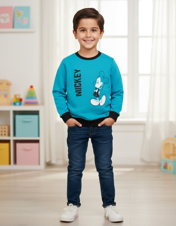 Blue Mouse Sweatshirt