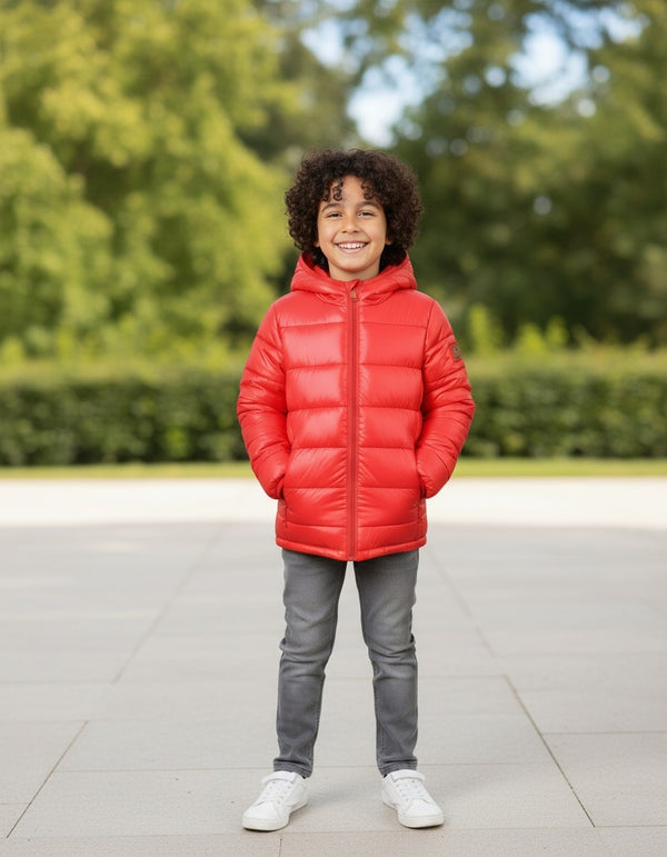 Red Puffer Jacket