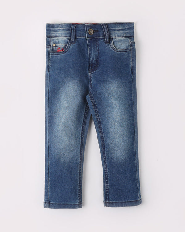 Embroidered Spider Denims