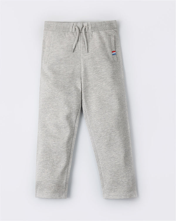 Grey Pull-up Pants