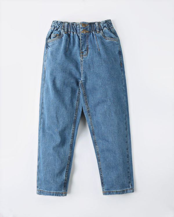Embroidered Culotte Jeans