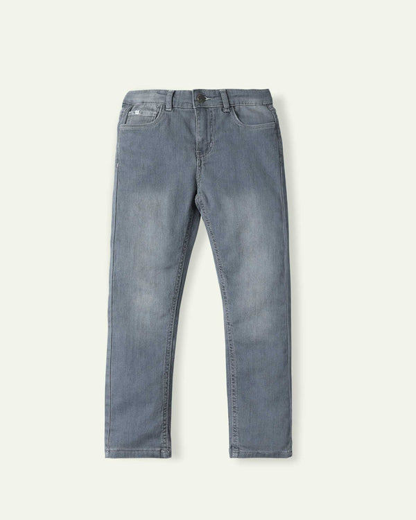 Denim Terry Pants