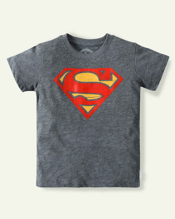 Grey Superman T-Shirt