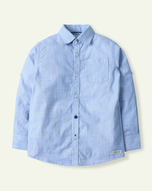 Light Blue Chambray Shirt