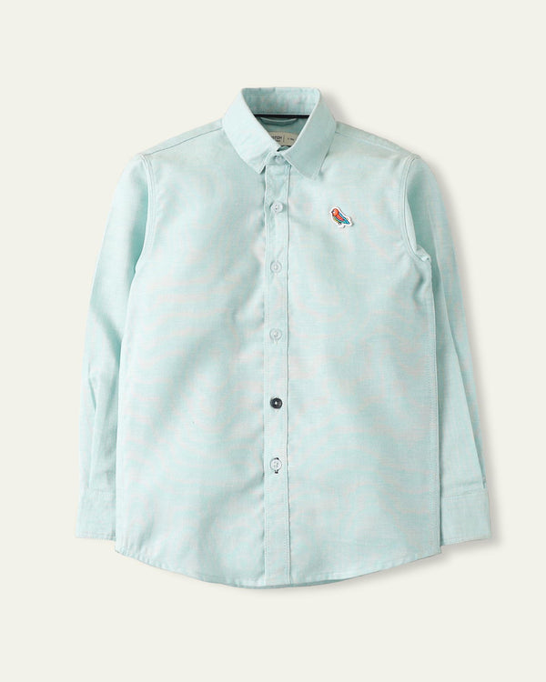 Powder Blue Chambray Shirt