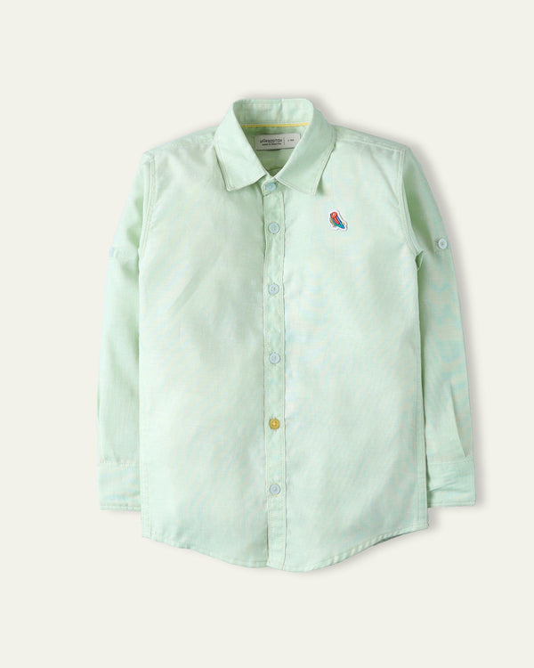 Green Chambray Shirt