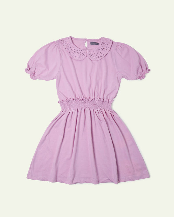 Pink Embellished Dress