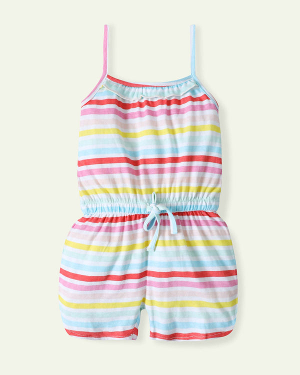 Multi Stripes Jumpsuit