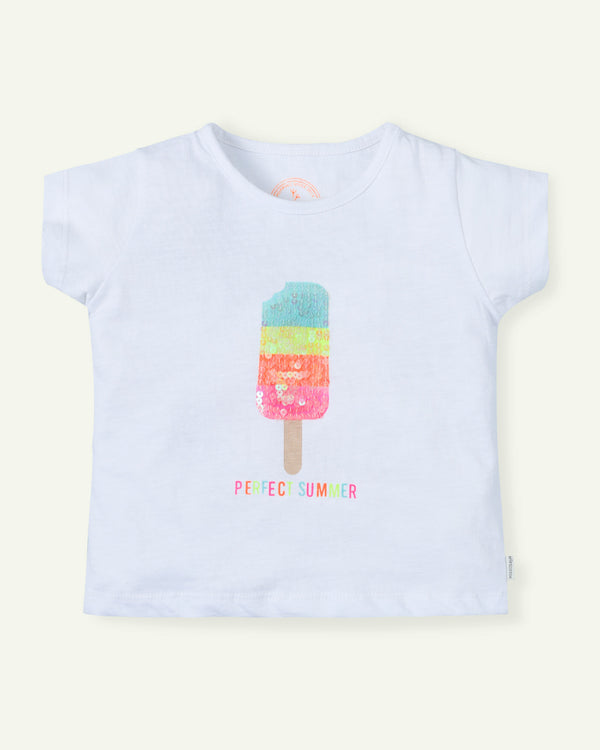 Sequin Ice Cream T-Shirt