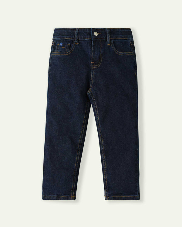 Blue Straight Fit Jeans