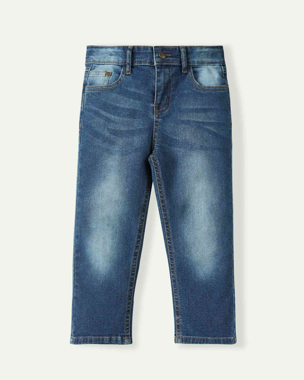 Medium Wash Regular Jeans