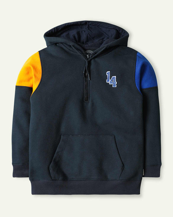 Number 14 Color Block Hoodie