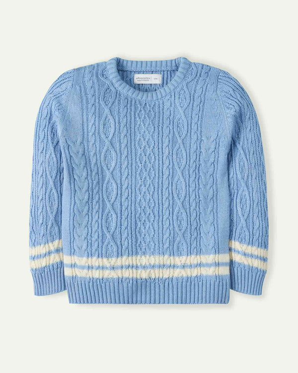 Blue Classic Sweater