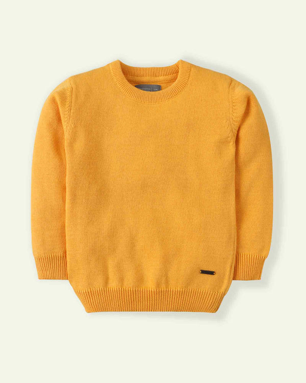 Basic Yellow Sweater