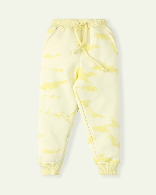 Yellow Tie & Dye Sweatpants
