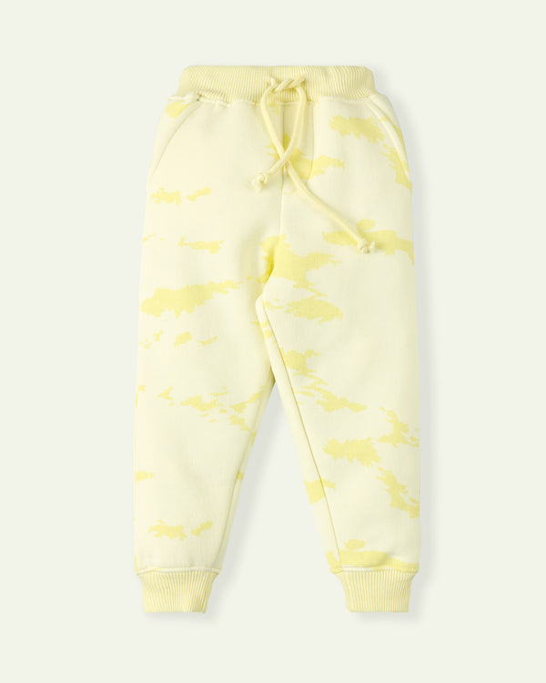 Yellow Tie & Dye Sweatpants