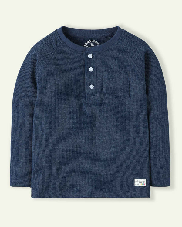 Midnight Blue Henley