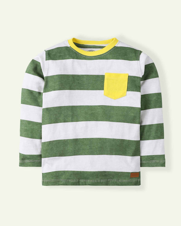 Green Striped T-Shirt