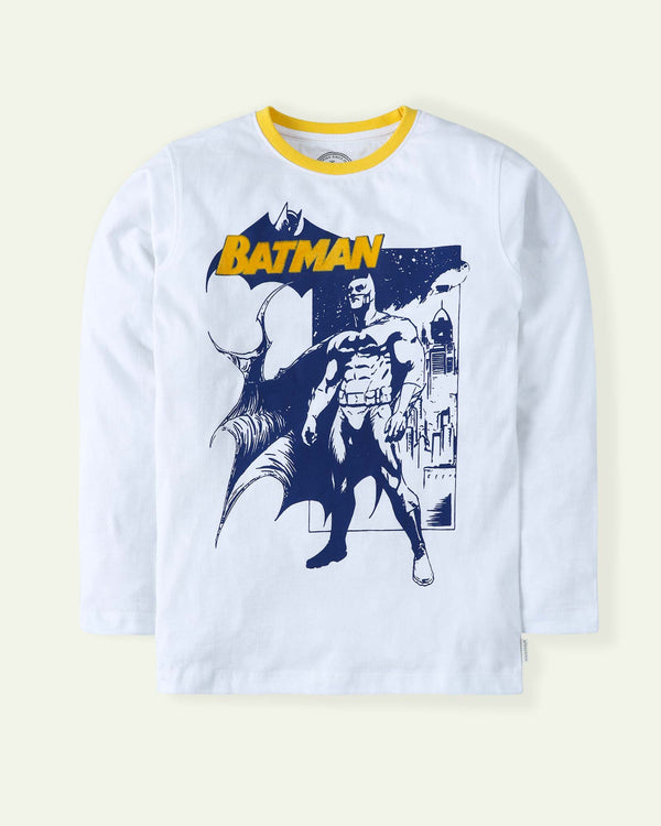 White Superhero T-Shirt