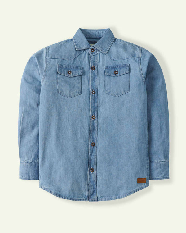 Lightwash Denim Shirt