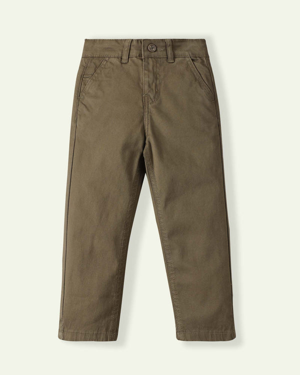 Dark Olive Green Chinos