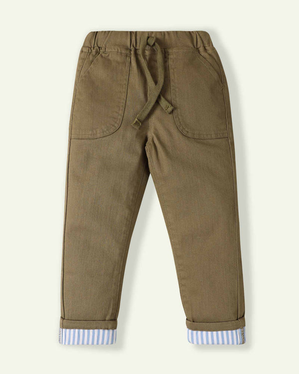 Olive Green Chino Pants