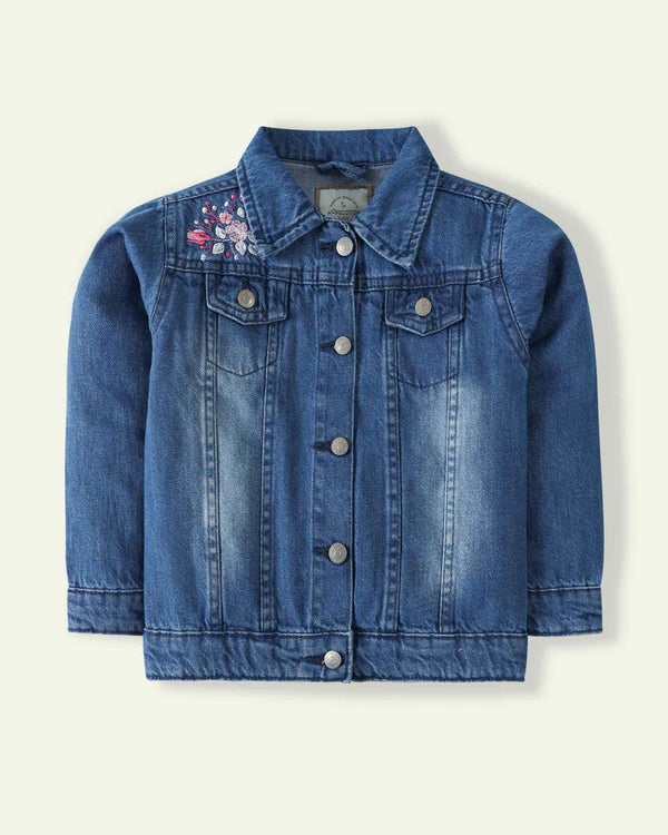 Embroidered Denim Jacket