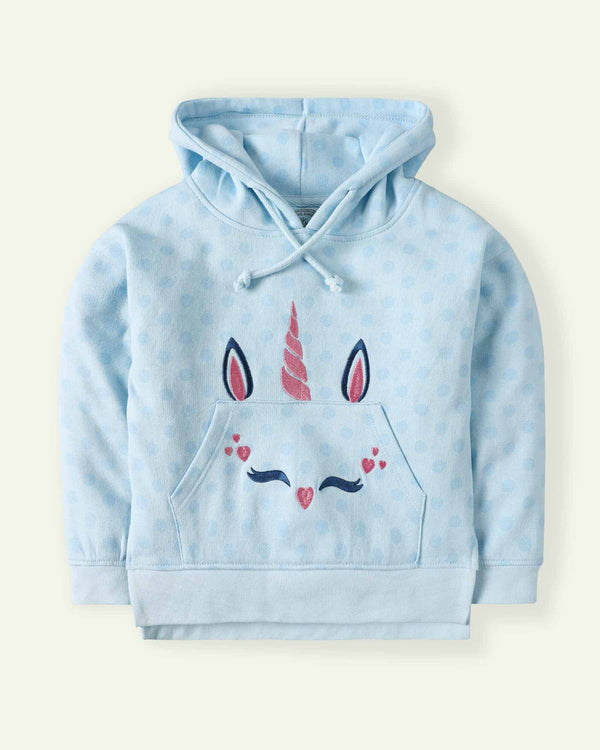 Polka Unicorn Hoodie