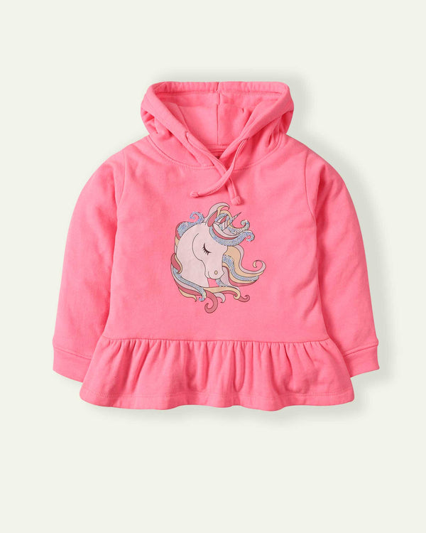 Pink Unicorn Hoodie