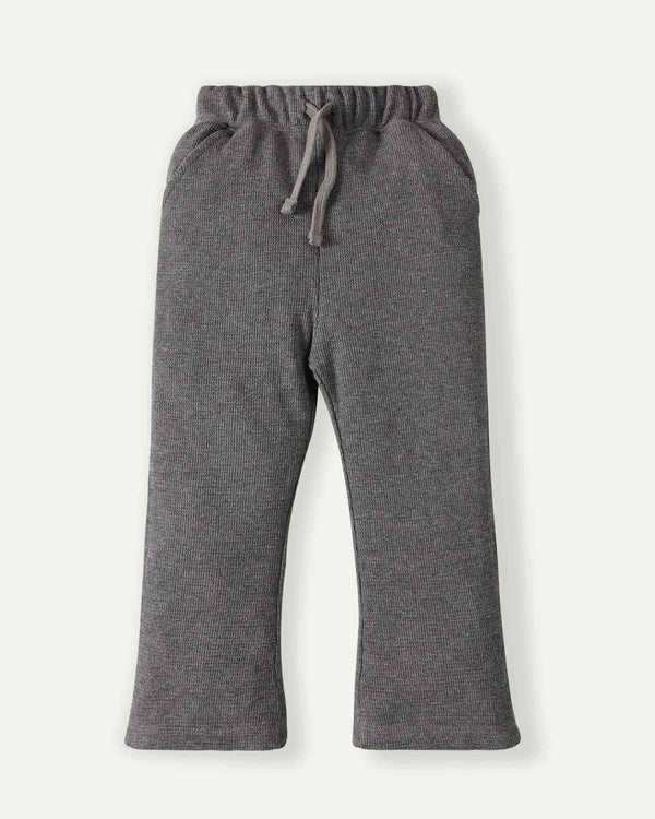 Grey Flared Sweatpants