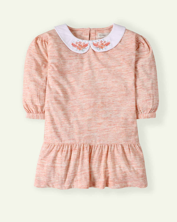 Peach Heather Dress