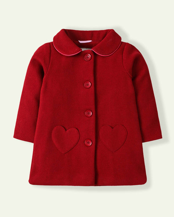Red Wool Coat