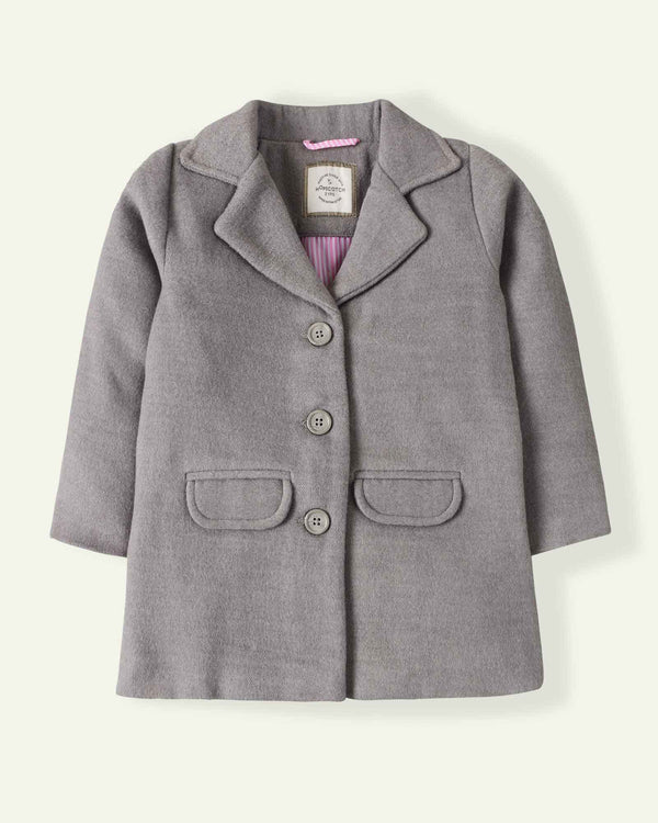 Grey Wool Coat