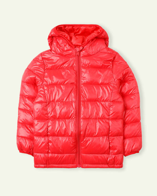 Red Puffer Jacket