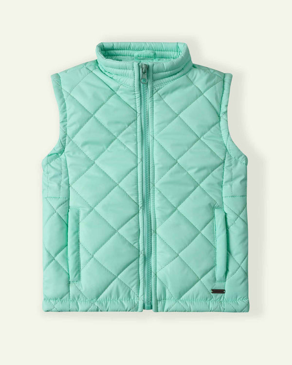 Aqua Puffer Jacket