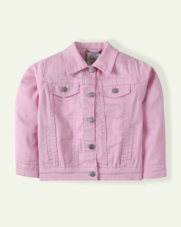 Pink Twill Jacket