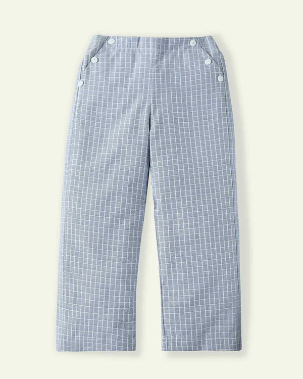 Checkered Tailored Pants