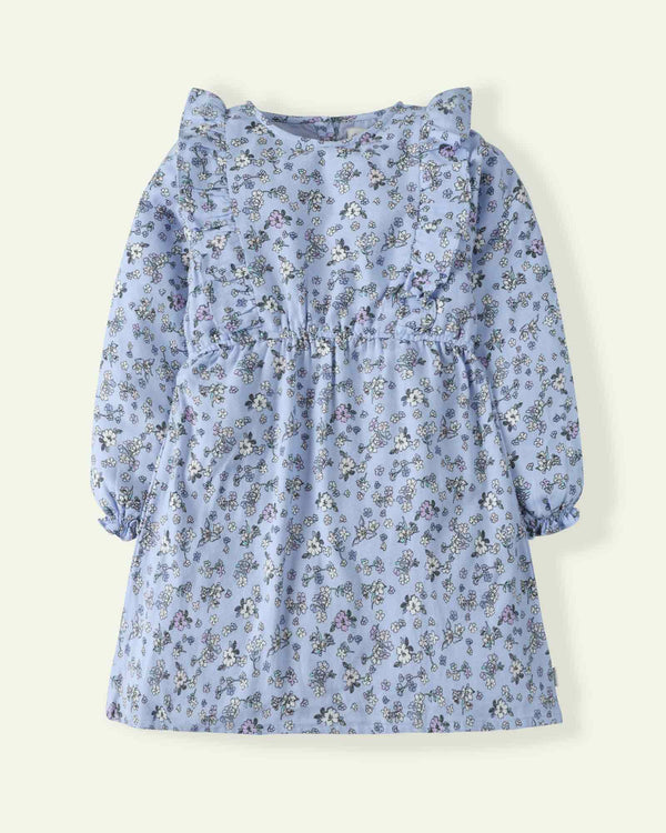 Purple Flannel Dress