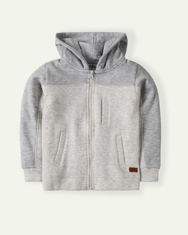 Color Block Heather Hoodie