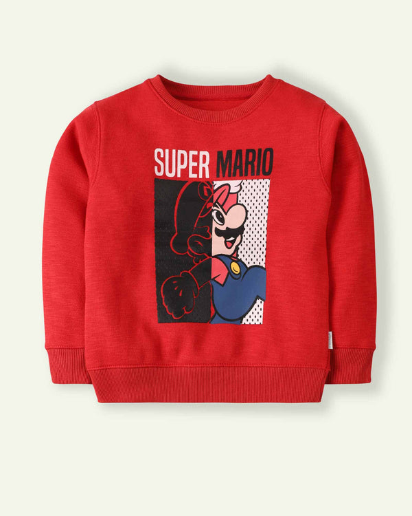 Red Mario Sweatshirt