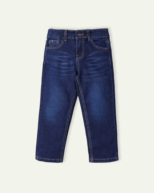 Whiskers Straight Fit Jeans