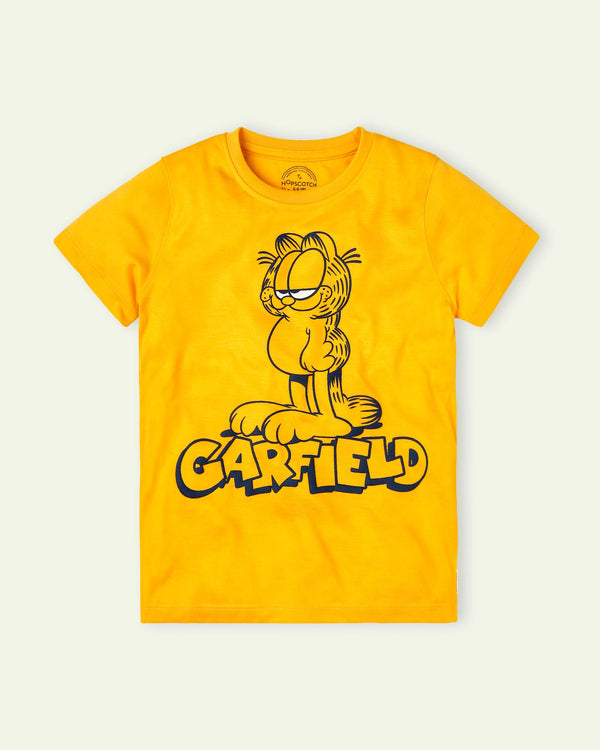 Yellow Cool Cat T-Shirt