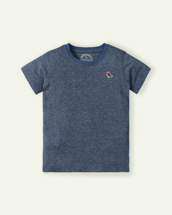 Blue Chain Yarn T-Shirt