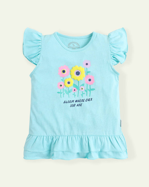 Neon Flowers Top