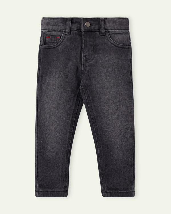Black Straight Fit Jeans