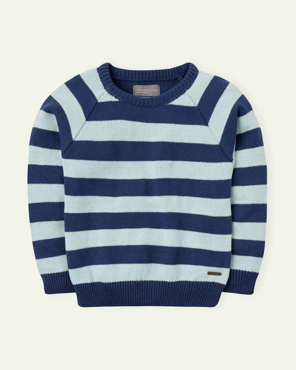 Ocean Wave Raglan Sweater