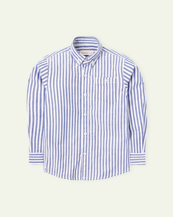 Blue Striped Shirt