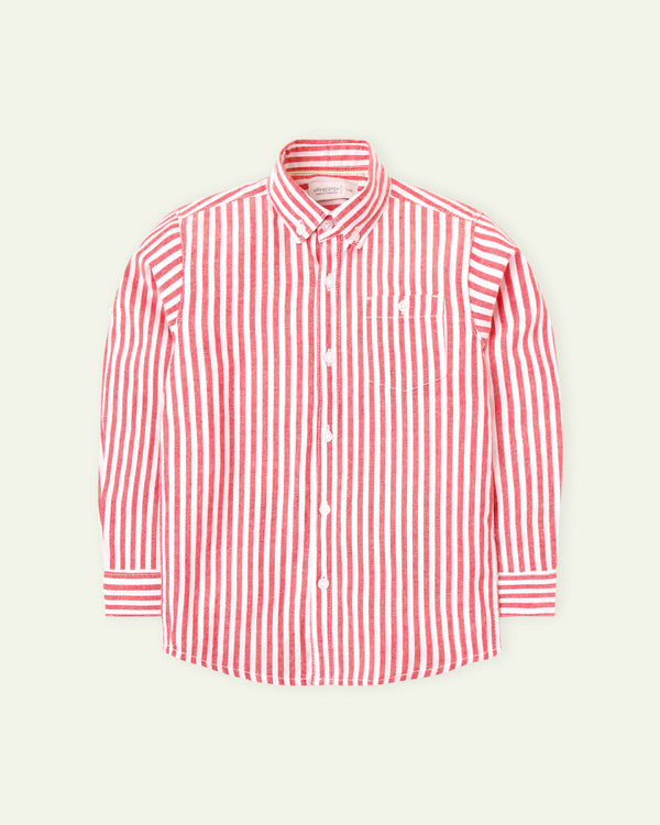 Red Striped Shirt